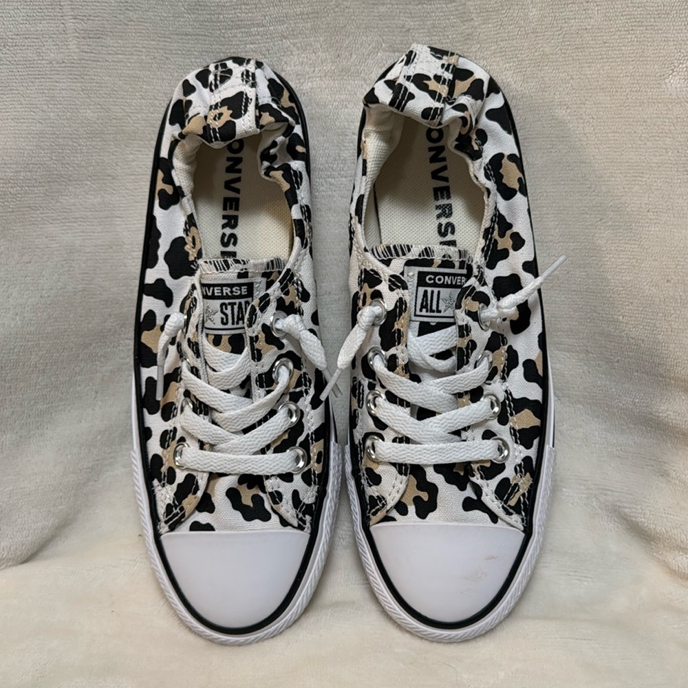 Women’s Leopard Animal Print Slip On Converse